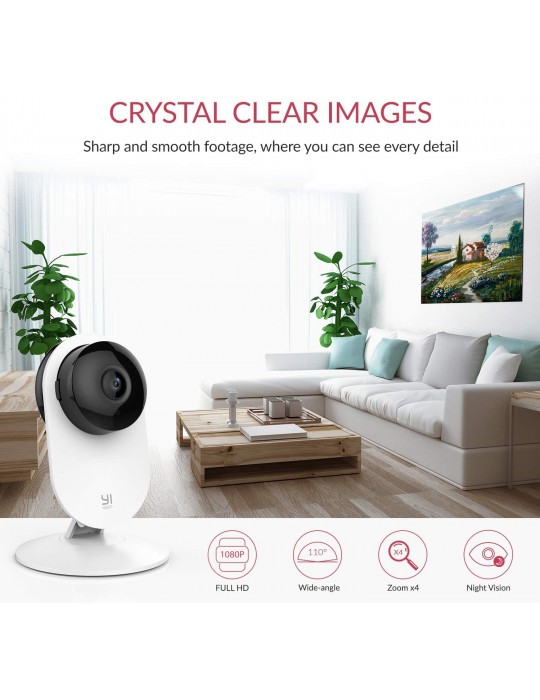 [Y20] YI Home Surveillance Camera Wifi IP Camera 1080p Full HD Security System for indoors with night vision