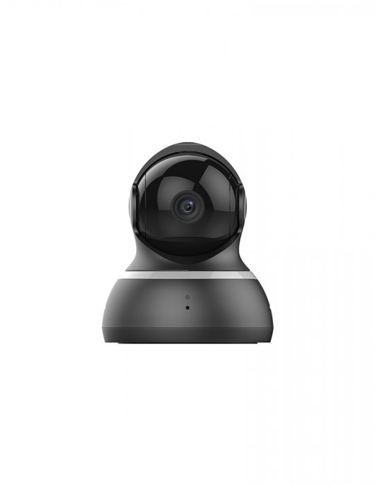 [H20] YI Dome Surveillance Camera Black 1080p Internal IP Wifi Camera Compatible with Alexa, 360 ° Coverage in FHD