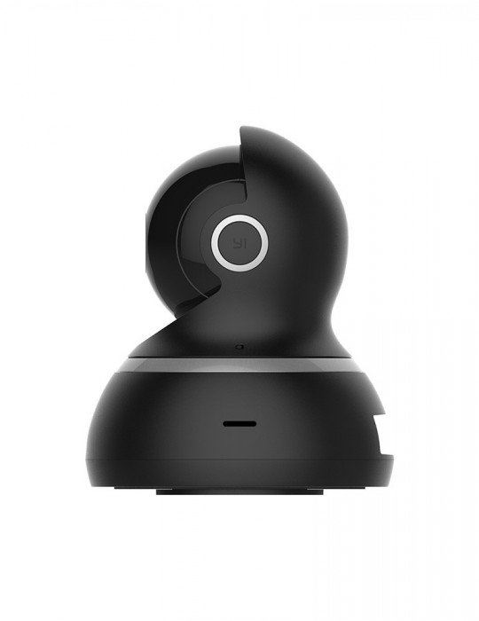 [H20] YI Dome Surveillance Camera Black 1080p Internal IP Wifi Camera Compatible with Alexa, 360 ° Coverage in FHD