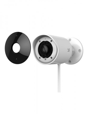 [H30] YI Intelligent Outdoor Camera Security Camera with AI 1080P Power, Surveillance System, Night Vision Cloud Service