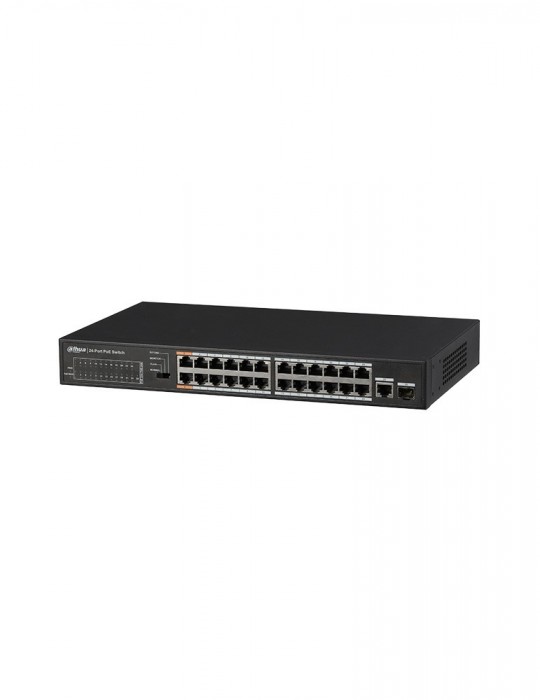 [DH-PFS3125-24ET-190] DAHUA Gigabit Combo PoE Switch 1 Gigabit Ports + 24Port FE PoE 10/100Mbps