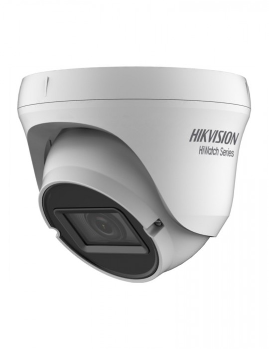 HWT-T320-VF HIKVISION Hiwatch Turret Dome HD Camera Analógica 2MP Vision Nocturna Vista de frente