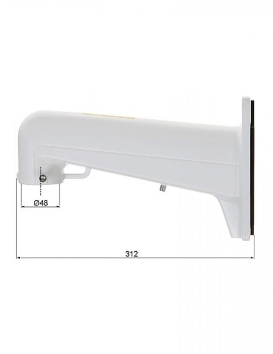 [DS-1602ZJ] Hikvision Wall Mount Arm Bracket For Hikvision Speed Dome PTZ Cameras