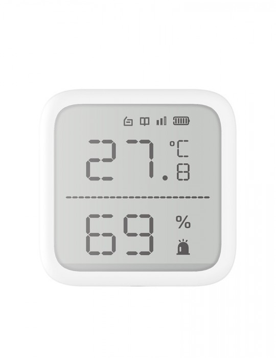 DS-PDTPH-E-WE HIKVISION AX PRO Wireless detector of temperature and humidity Front view
