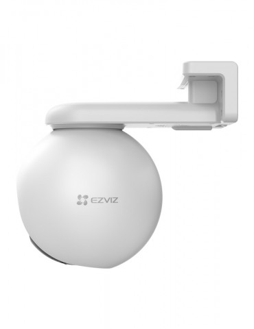 [C8PF] EZVIZ IP Cámara 2K, 8X Mixto Zoom, Exterior, Rotación 360°, Detector de Movimiento, vista lateral derecha