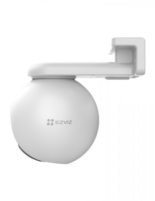 [C8PF] EZVIZ IP Cámara 2K, 8X Mixto Zoom, Exterior, Rotación 360°, Detector de Movimiento, vista lateral derecha