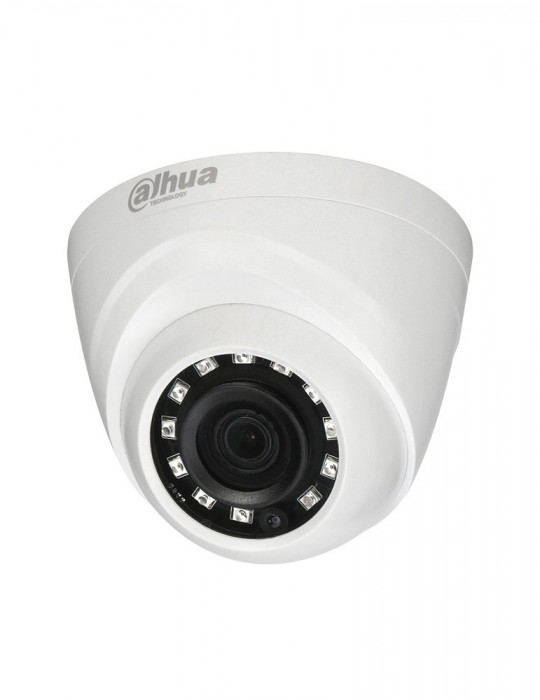 [DH-HAC-HDW1100RP] Dahua Eyeball Cámara 6mm Lite Serie HDCVI 1MP 720P HD Cannon 4 en 1 Optica Fija y Visión Nocturna IR 20M