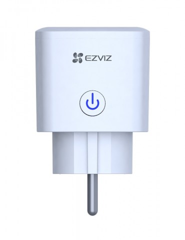 [T30-10A] EZVIZ Smart Plug, Wi-Fi, Remote Control Via Mobile App, Voice Control