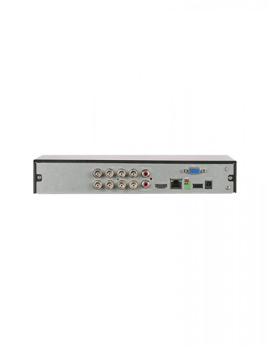 [DH-XVR5108HS-I2] DAHUA Videograbador HDCVI 5N1 Lite Series 8CH 5MP 1080P H265 HDCVI/AHD/TVI/CVBS/IP SATA vista trasera