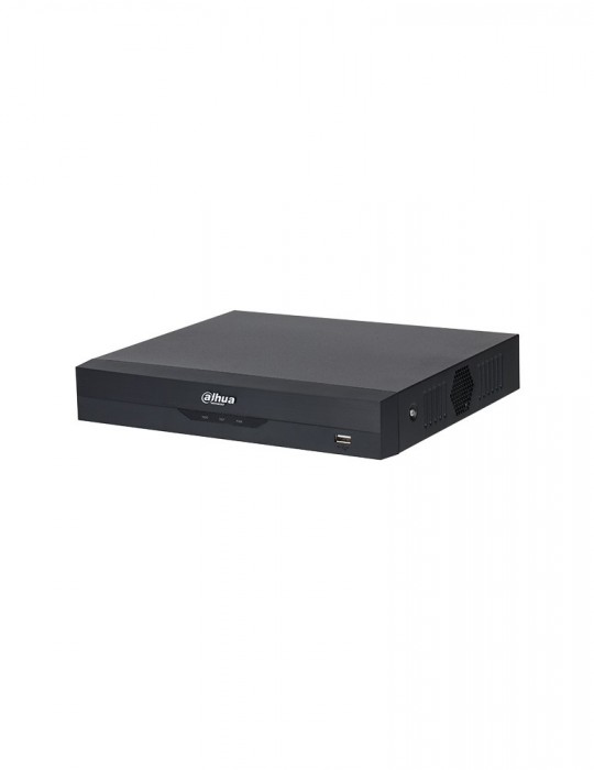 [DH-XVR5116HS-I2] DAHUA Videograbador HDCVI 5N1 Lite Series 16CH 5MP 1080P H265 HDCVI/AHD/TVI/CVBS/IP SATA vista lateral