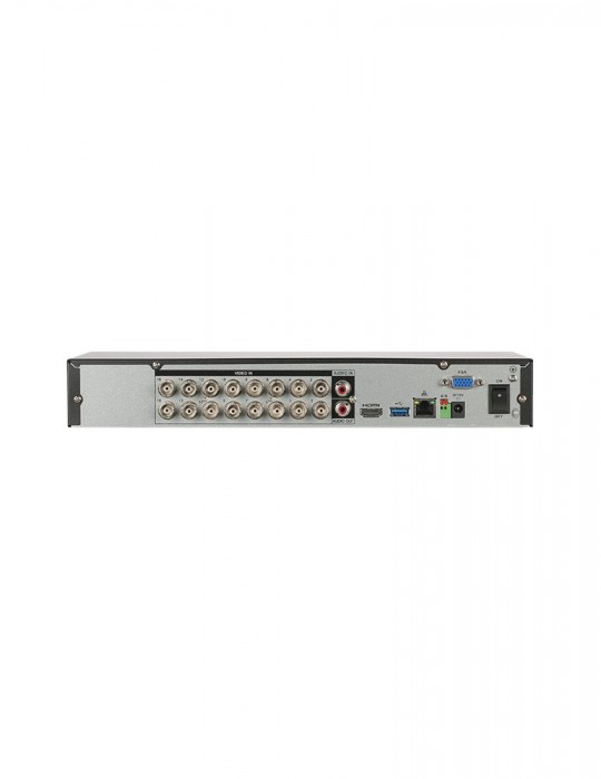 [DH-XVR5116HS-I2] DAHUA Videograbador HDCVI 5N1 Lite Series 16CH 5MP 1080P H265 HDCVI/AHD/TVI/CVBS/IP SATA vista trasera