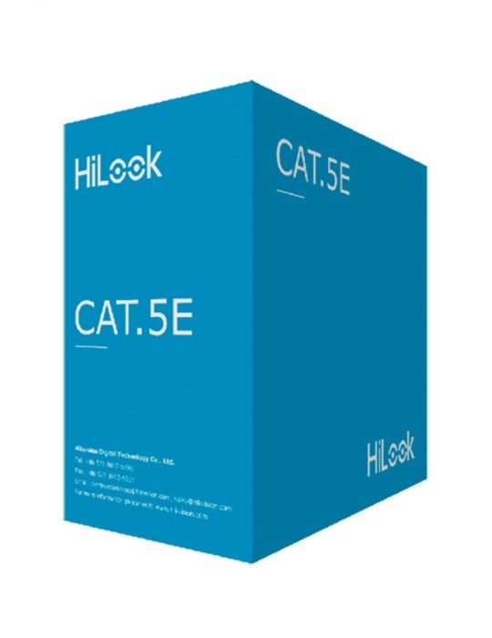 NC-5EAU-G HIKVISION Cable UTP Categoría 5E Rollo de 305M