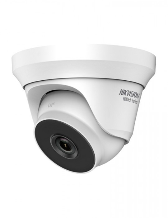 [HWT-T210-M] HIKVISION Hiwatch Turret Dome HD Camera Analógica 1MP Vision Nocturna Lente Fija Gran Angular