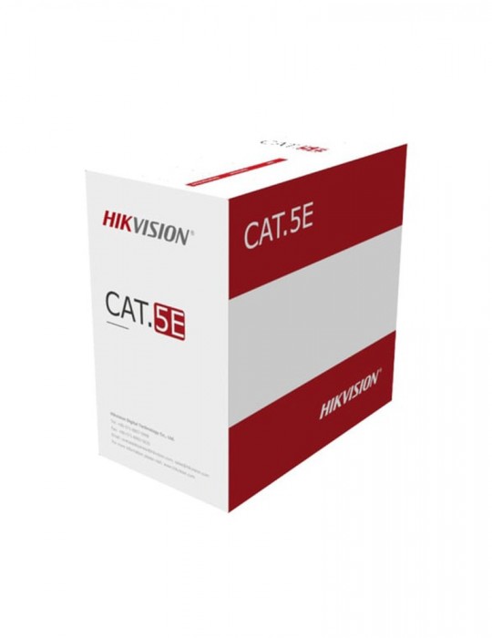 [DS-1LN5EU-G/CCA] HIKVISION UTP CAT5 305M Cables de red