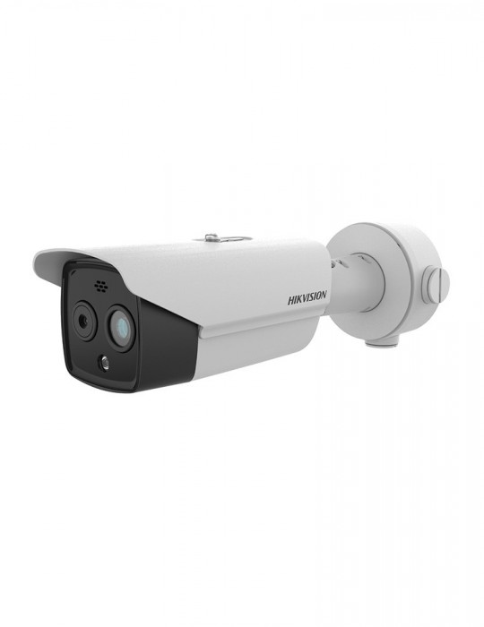 DS-2TD2628-7/QA HIKVISION Hiwatch Cámara Tipo Bala IP Térmica Ir De 4MP, Lente Fija De 7mm