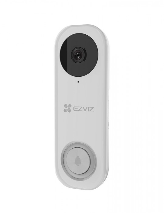[DB1 PRO 5MP] EZVIZ Timbre Inteligente con Vídeo y Receptor, 2K, 5200mAh, Extender WiFi, Tampering Alarm, Detector Movimiento