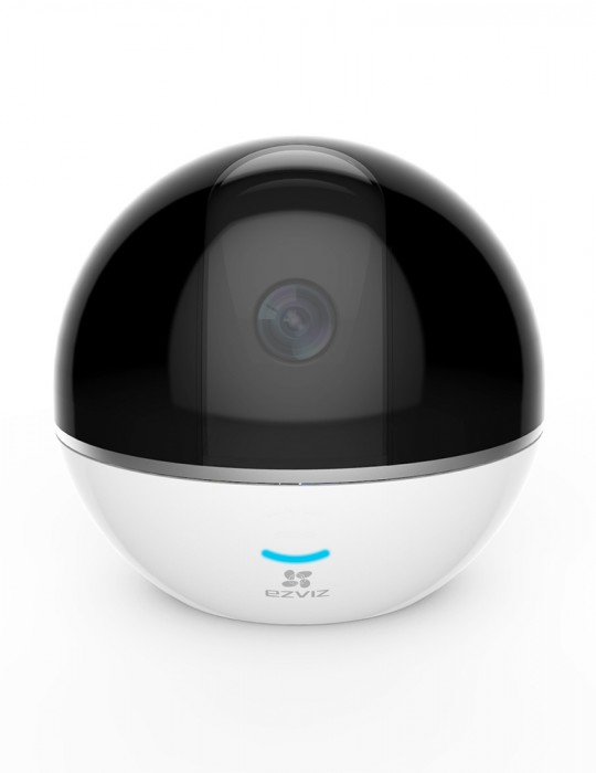 [C6TC 1080P] EZVIZ Cámara de Vigilancia 2MP WiFi Interior Cámara IP Domo 360º PT, Visión Nocturna