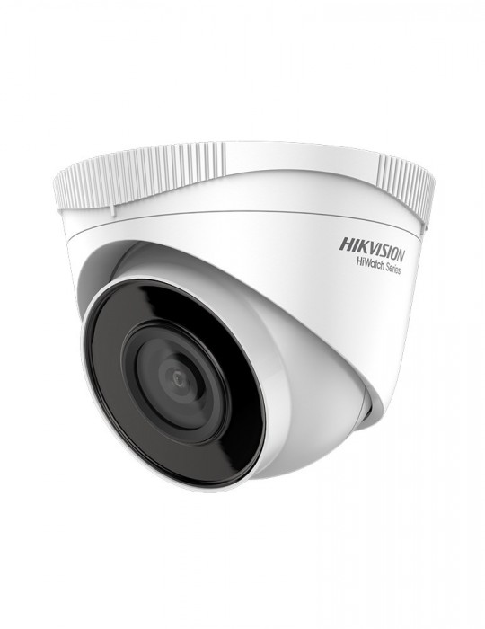 HWI-T240H(C) HIKVISION Hiwatch Turret Dome Camera IP 4MP Vision Nocturna. Vista del perfil derecho.