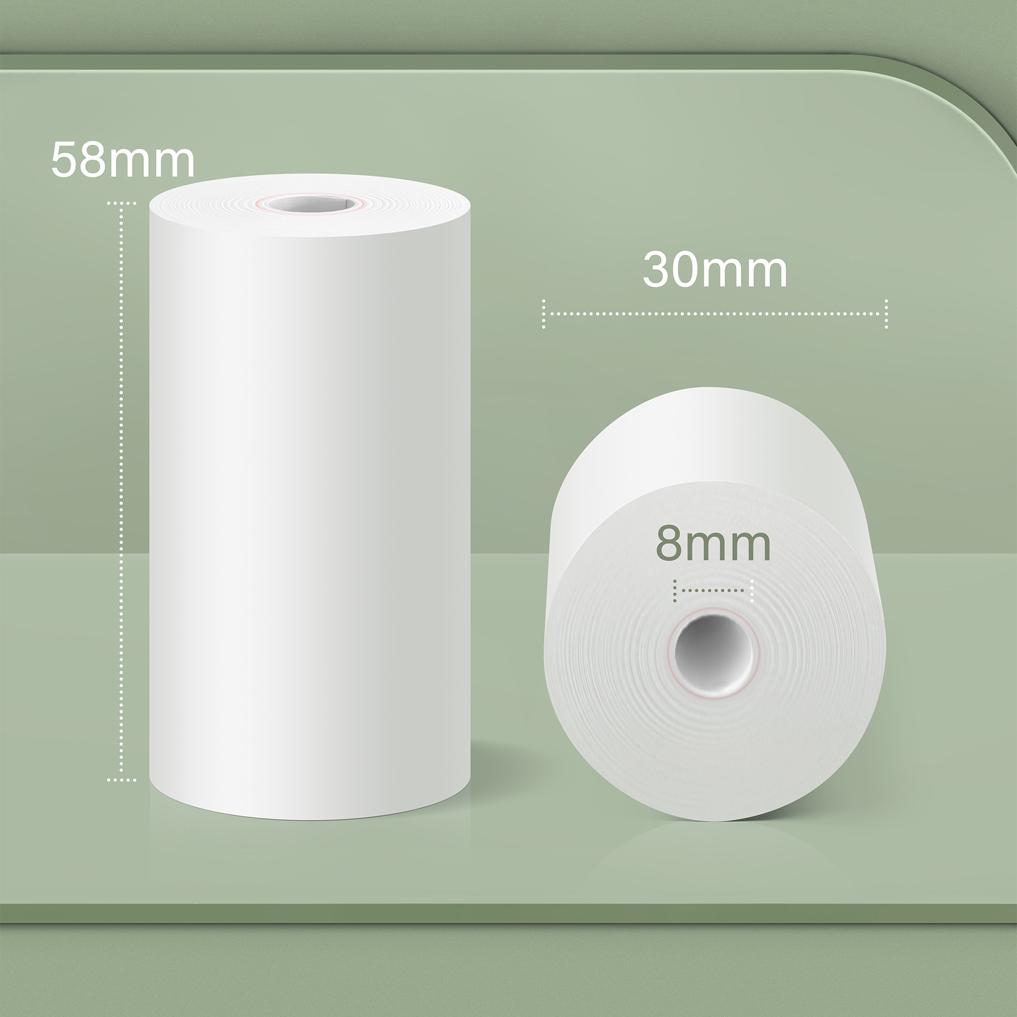 58×30mm thermal paper 4