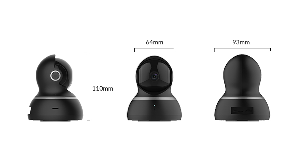 Dimensiones de YI Dome Camera 1080p