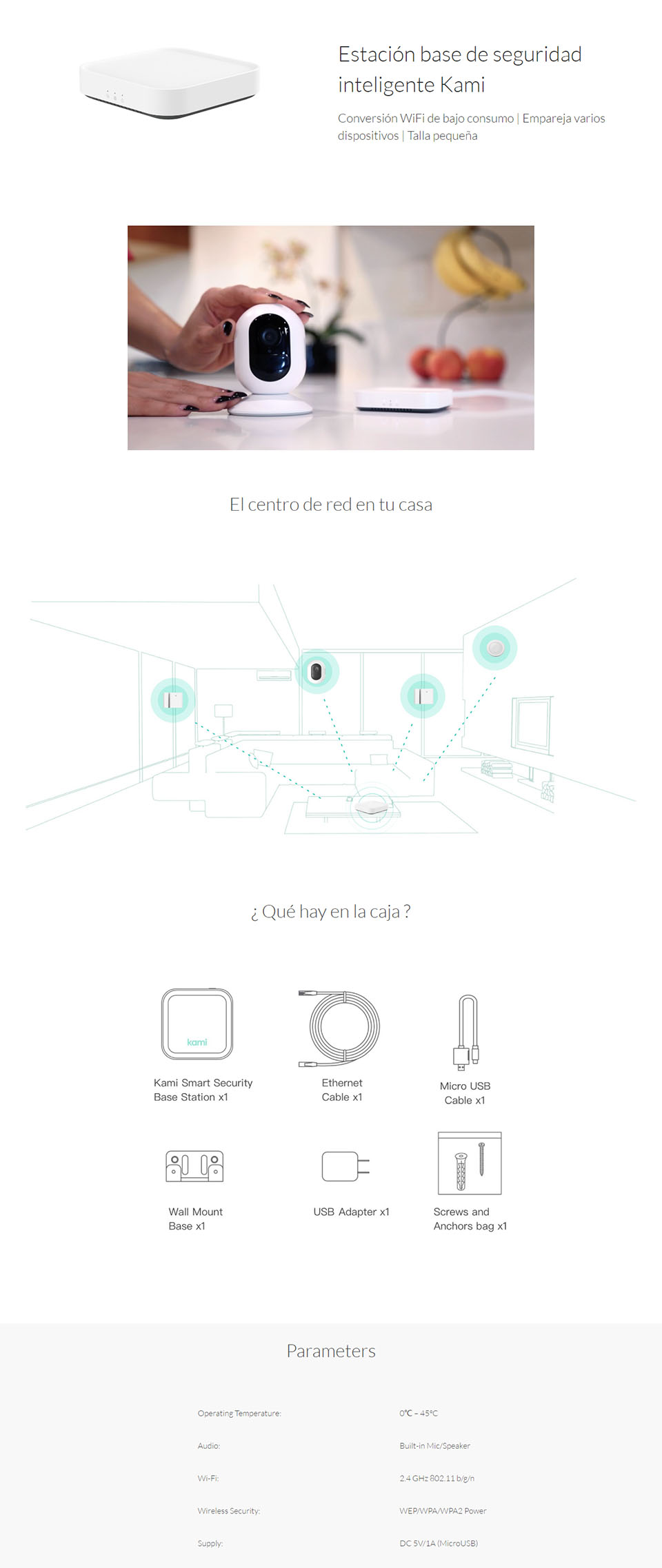 Descripción de Kami Kit de Seguridad Inteligente